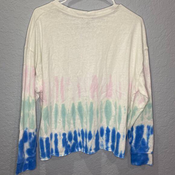 Splendid tie dye long sleeve sweater top - Picture 5 of 7